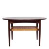 Rosewood danish design coffee table