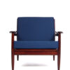 Rosewood Danish style armchairs