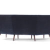 Sofa rounded blue