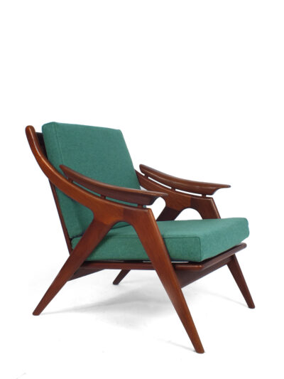 Teak lounge chair 50s