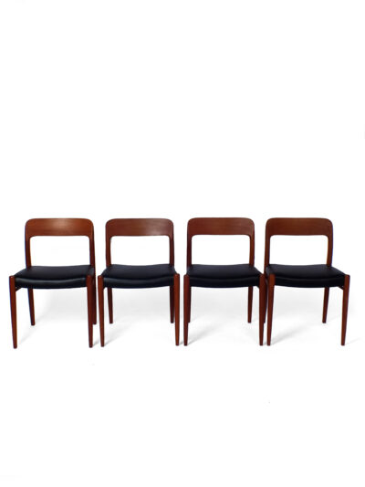 Set dining chairs – Niels O. Møller – J.L. Møller
