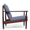 Teak purple lounge chair