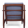 Teak purple lounge chair