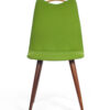 set groene eetkamerstoelen