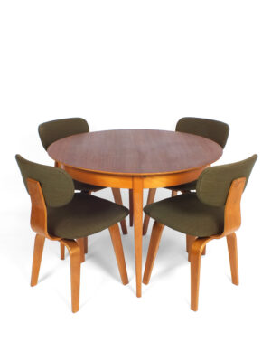 Ronde uitschuifbare tafel - Pastoe - Braakman