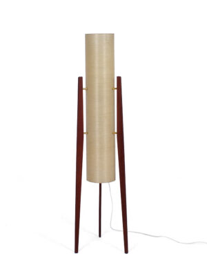 Fiberglass rocket lamp