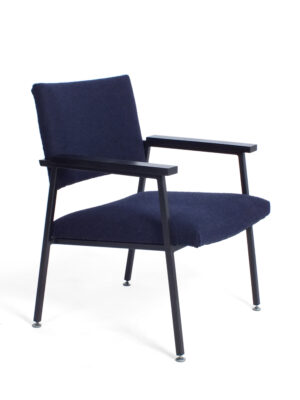 Donkerblauwe fauteuil Gispen Z10