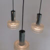 Hanglamp met 3 glazen kelken
