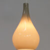 Beige glazen hanglamp