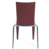 12 bordeaux rode stoelen - Vitra - Starck