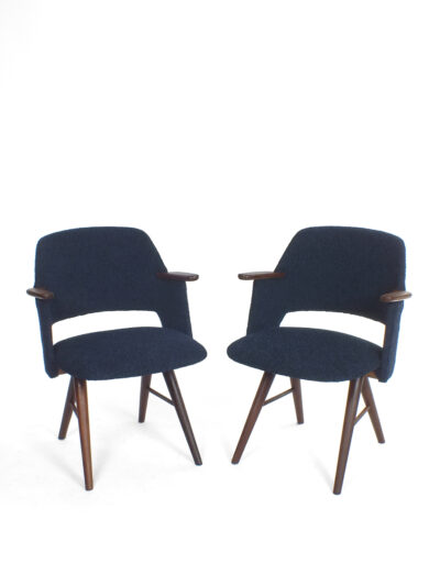 Set donkerblauwe Pastoe stoelen
