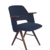 Set donkerblauwe Pastoe stoelen