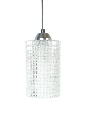 glazen hanglamp 50s