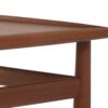 teak salontafel vierkant