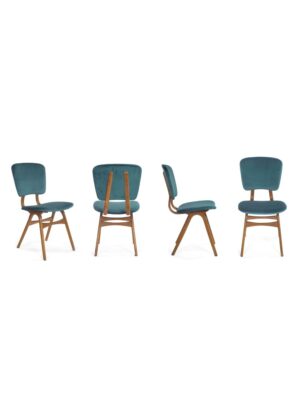 set van 4 eetkamerstoelen