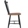 houten stoel met spijlen
