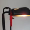80s floorlamp black and red