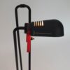 80s floorlamp black and red