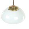 Glazen hanglamp fifties