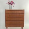 Teak vintage ladenkast