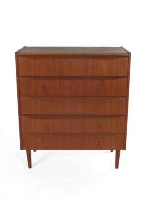 Teak vintage ladenkast