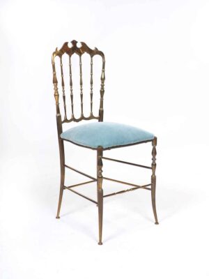 Chiavari chair brass