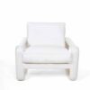 Rosenthal chair Burkhard Vogtherr ash wood white leather