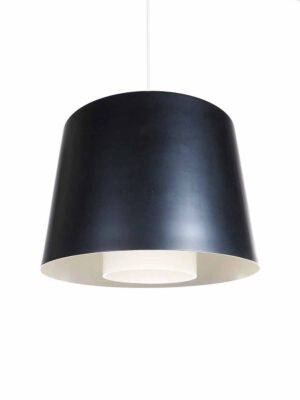 metalen hanglamp met uplight