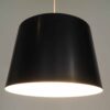 metalen hanglamp met uplight