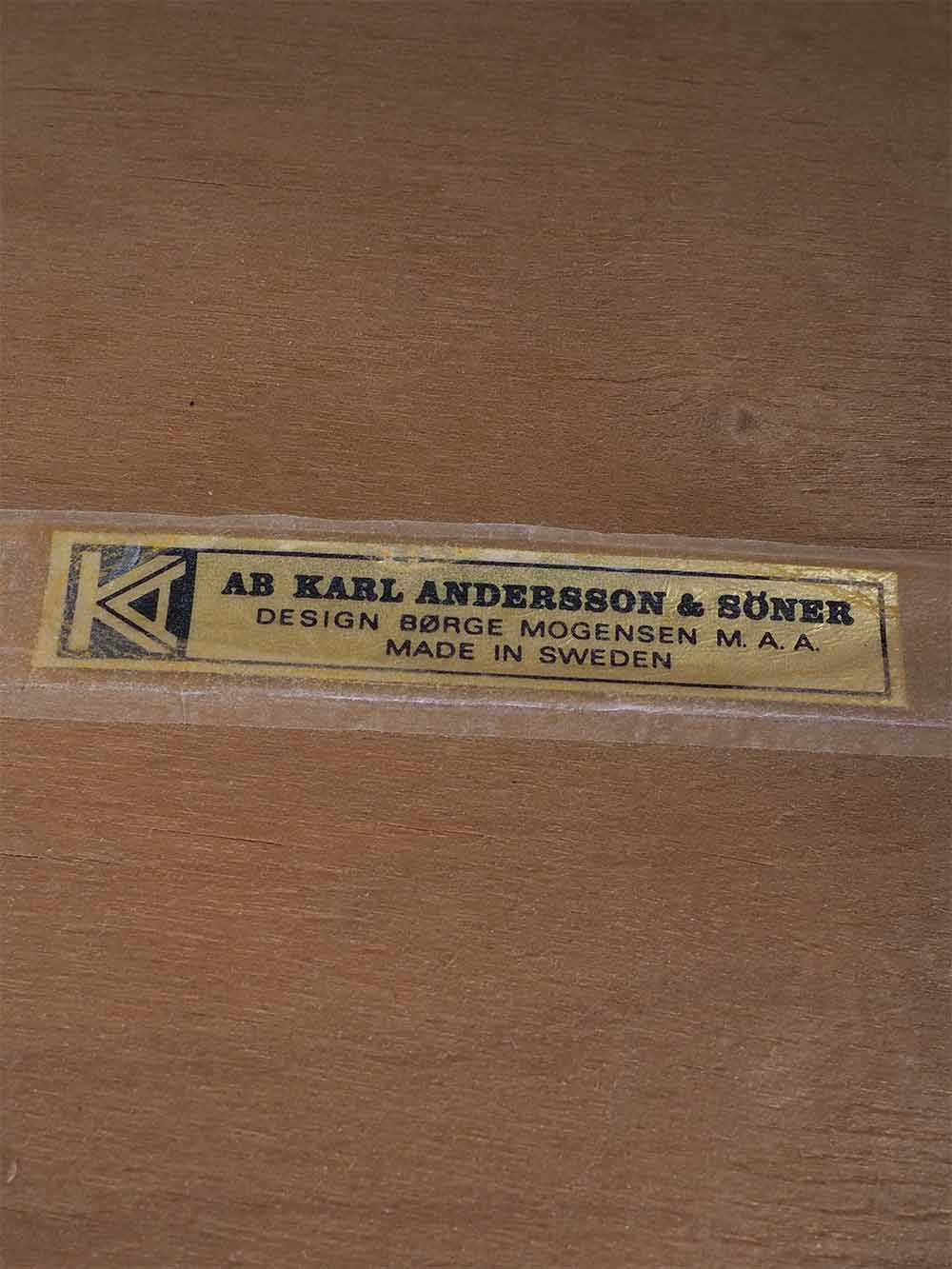 Set van 2 stoelen - Borge Morgenson - Karl Andersson & Soner