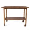 teak trolley