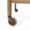 teak trolley