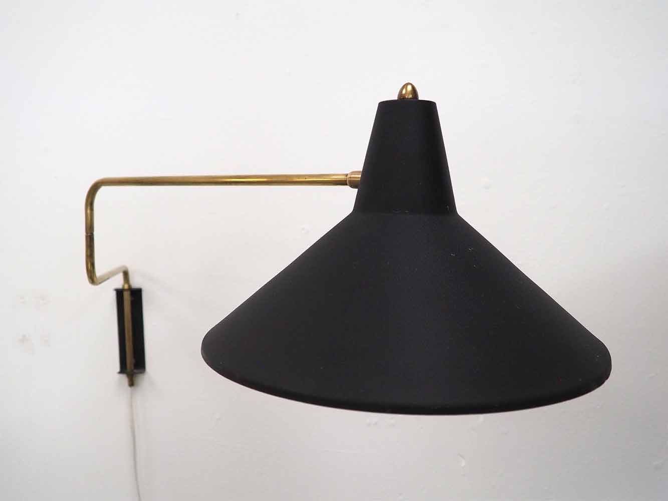 wandlamp-elleboog-zwart-koper