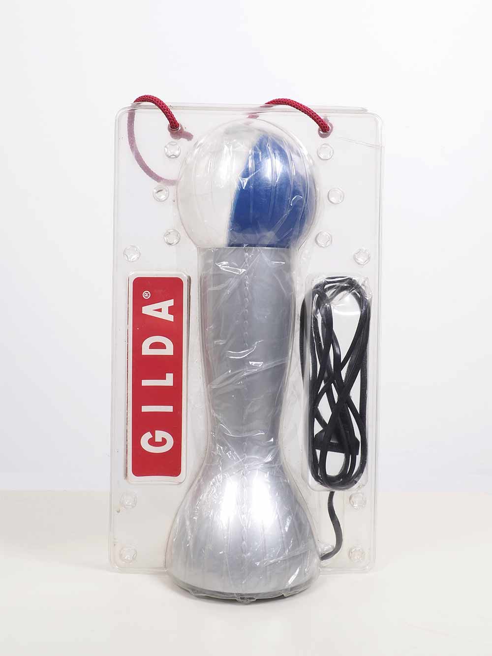 Tafellamp Artemide Gilda Capponi Suk Il zilver blauw