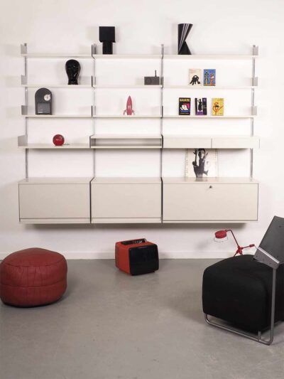 Vitsoe modulaire wandkast van Dieter Rams