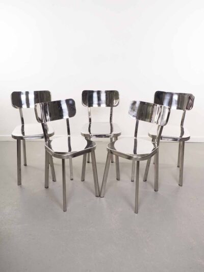 dining chairs Magis Deja-vu Fukasawa aluminum