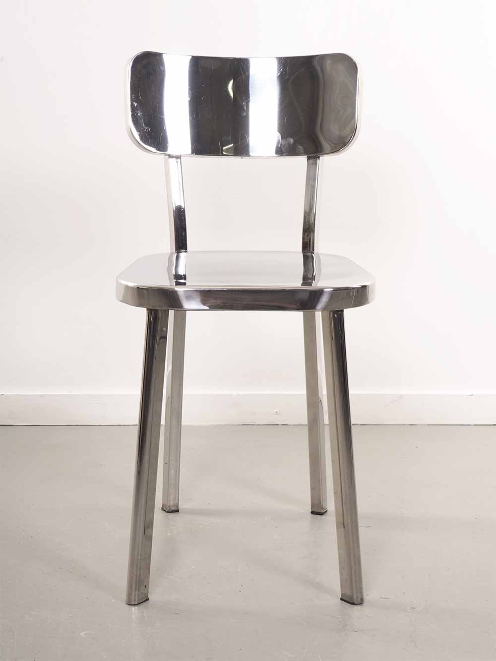 dining chairs Magis Deja-vu Fukasawa aluminum