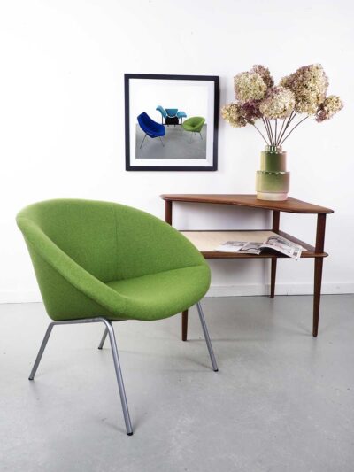 Appelgroene Walter Knoll fauteuil model 369