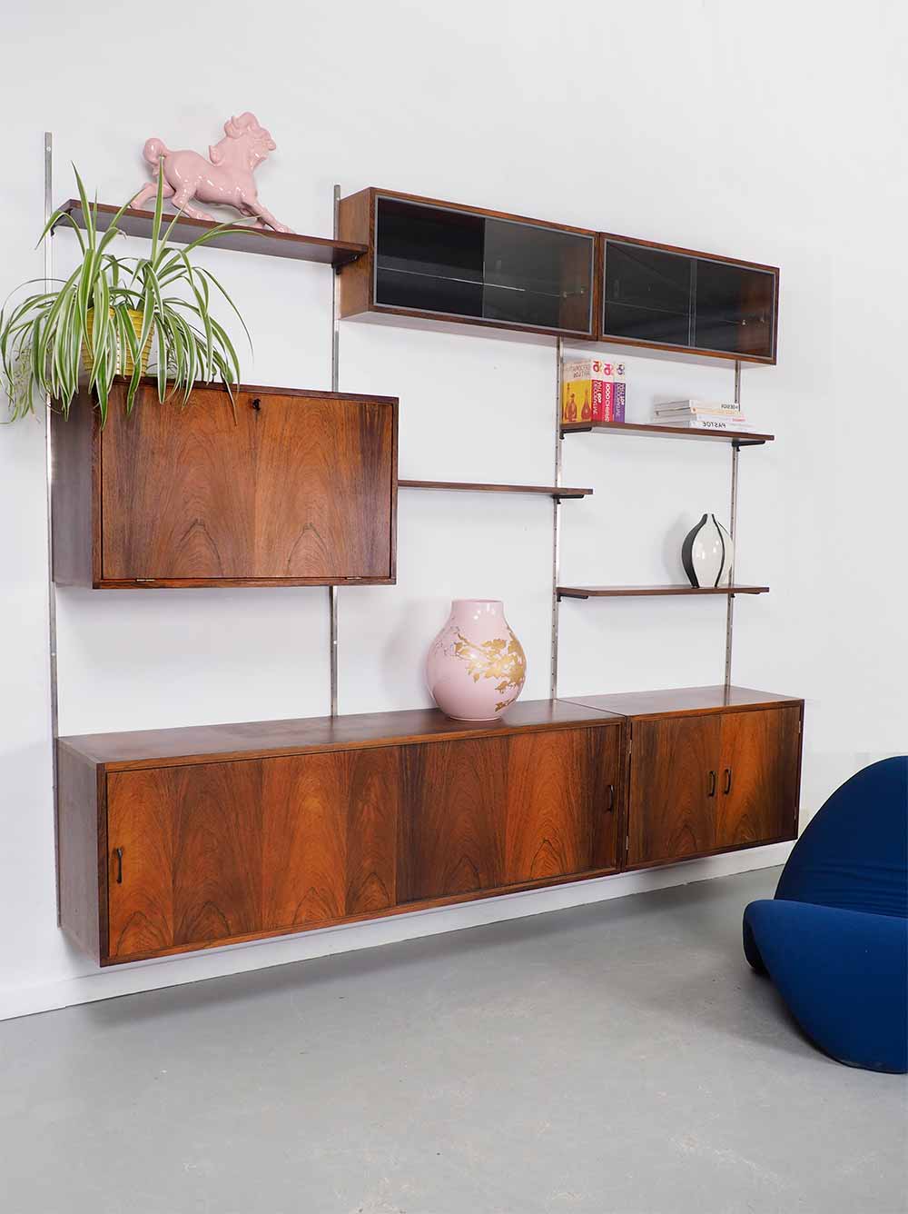 Modular wall system – Rosewood