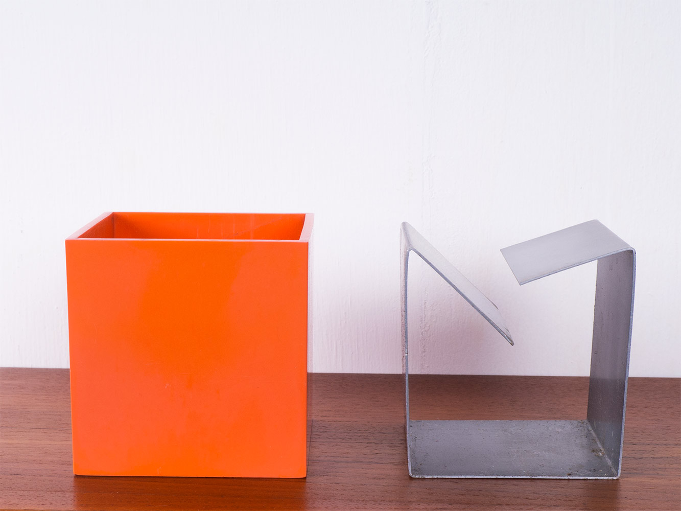 Bruno Munari Danese Milano Cubo asbak